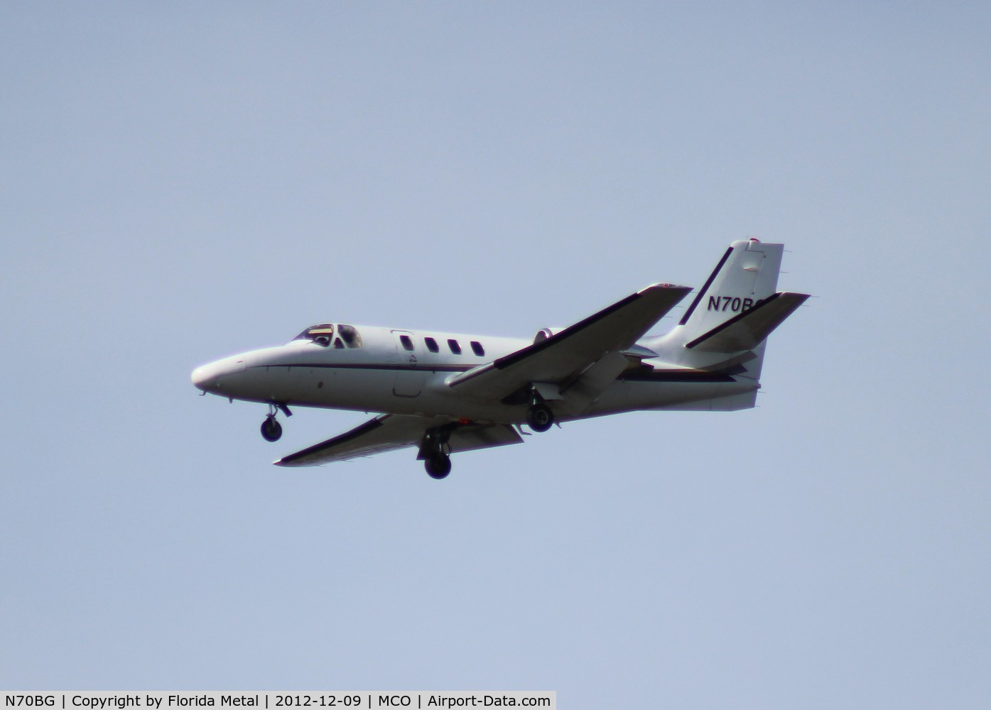 N70BG, 1977 Cessna 501 Citation I/SP C/N 501-0024, Cessna 501