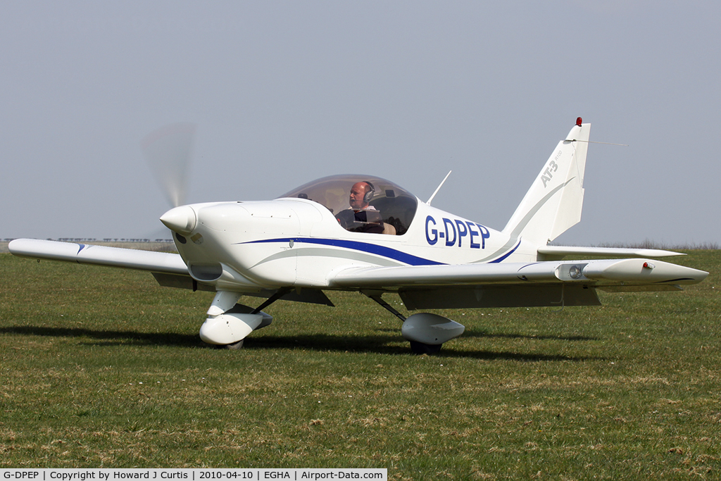 G-DPEP, 2007 Aero AT-3 R100 C/N AT3-027, Privately owned.