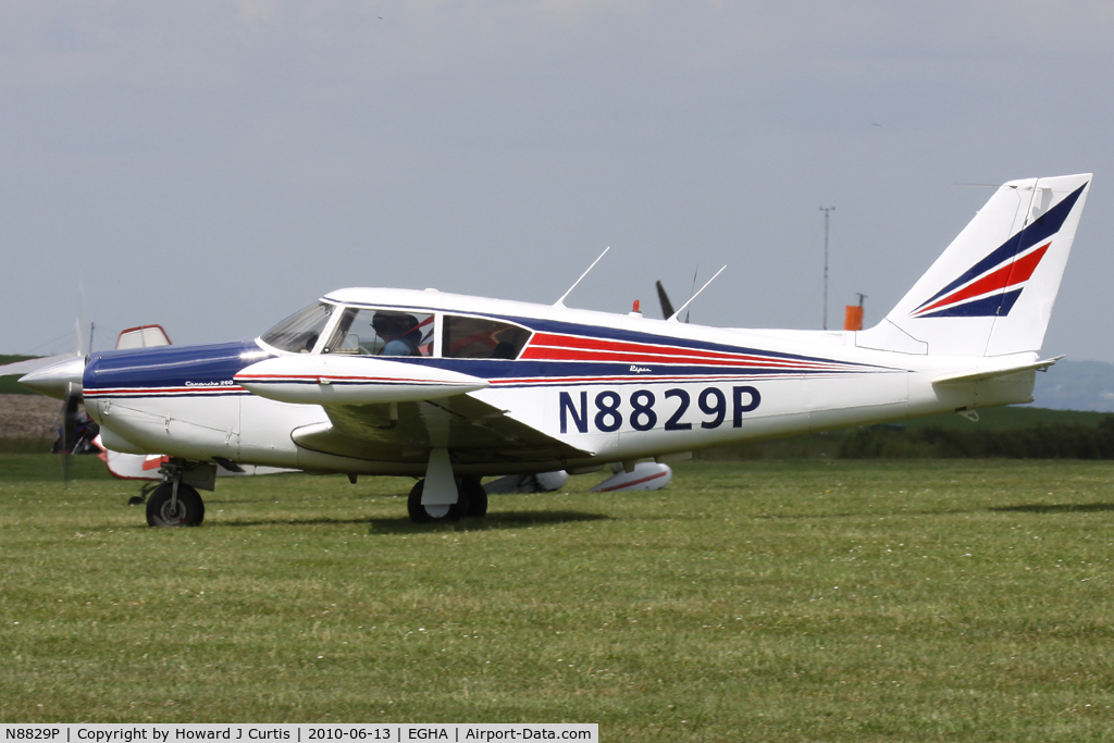 N8829P, 1965 Piper PA-24-260 Comanche C/N 24-4285, Privately owned.