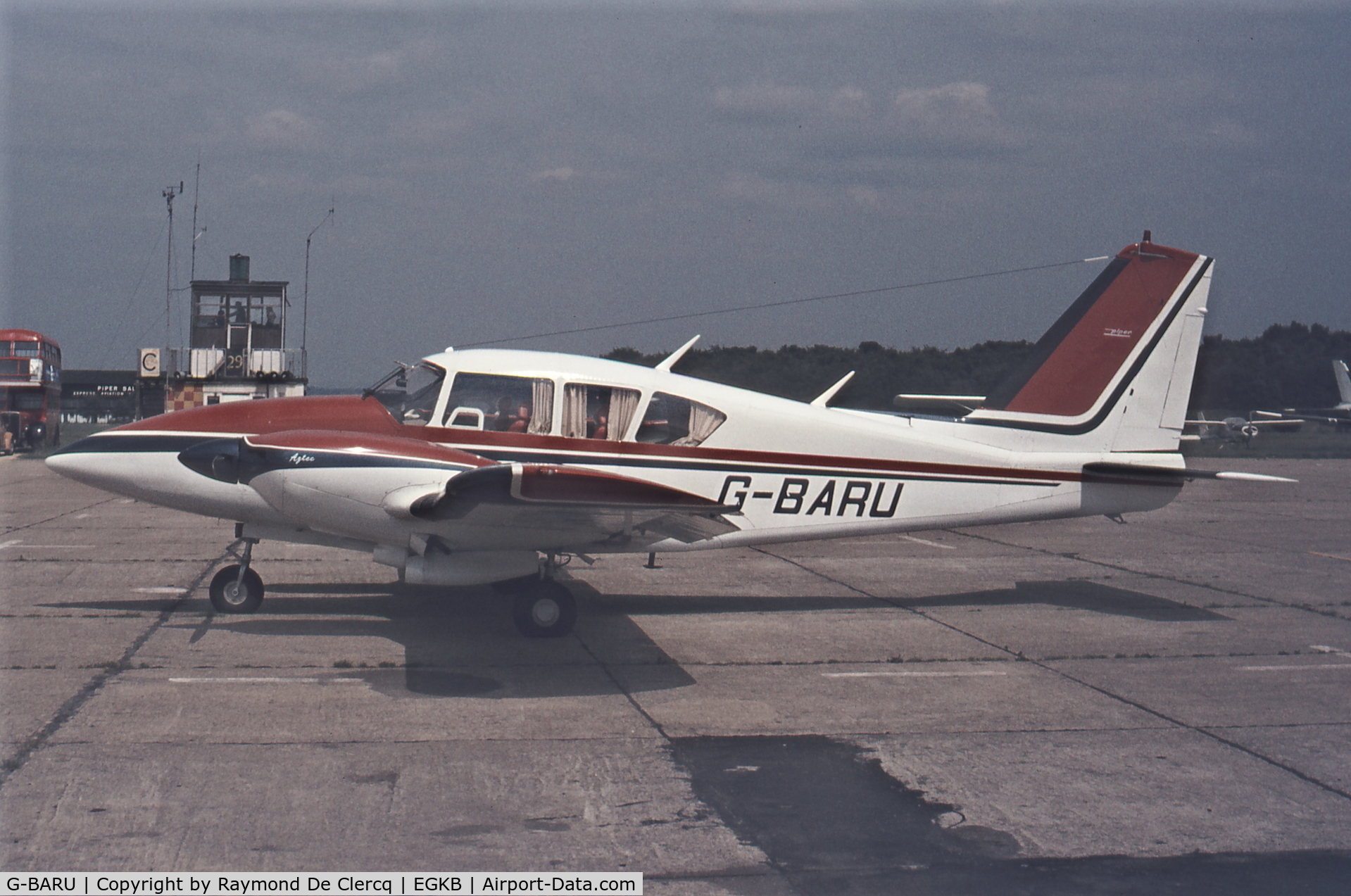 G-BARU, 1973 Piper PA-E23-250 Aztec C/N 27-7304954, 1973 Piper PA-E23-250 Azte