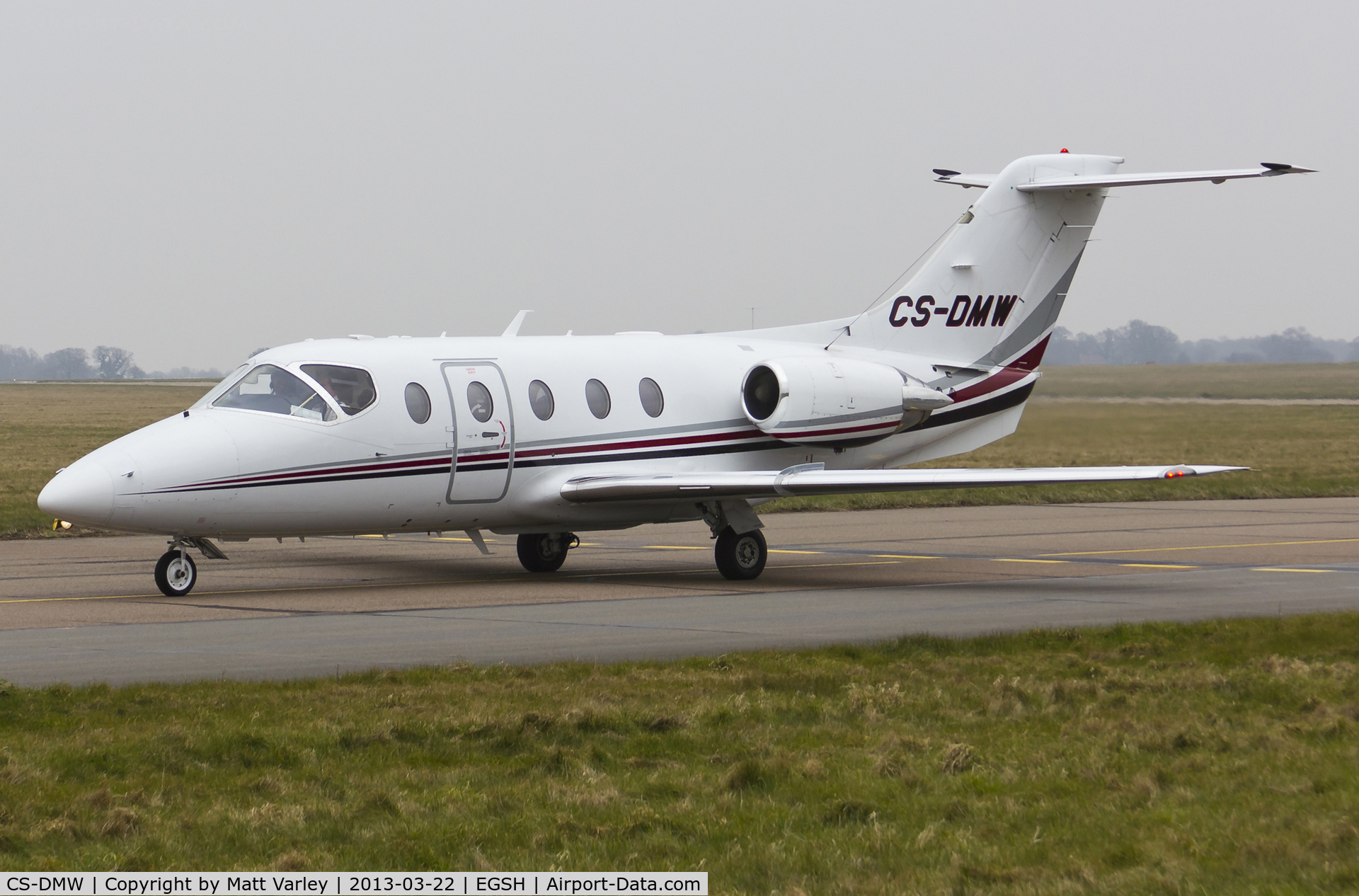 CS-DMW, 2008 Hawker Beechcraft 400A Beechjet Beechjet C/N RK-550, Arriving at SaxonAir.