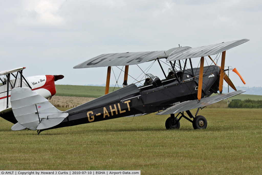 G-AHLT, 1939 De Havilland DH-82A Tiger Moth II C/N 82247, Privately owned.