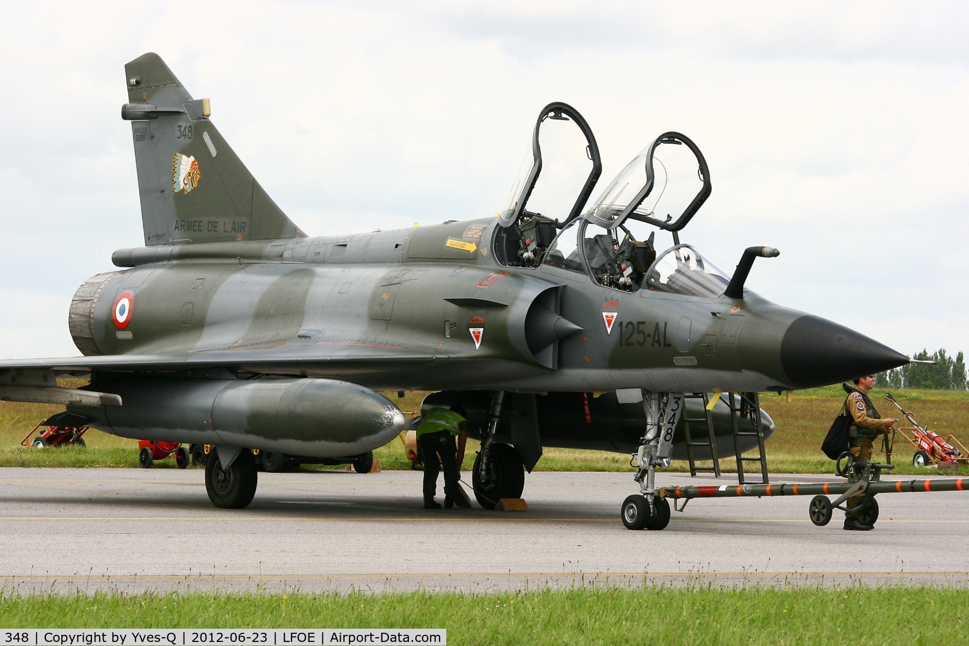 348, Dassault Mirage 2000N C/N 302, French Air Force Dassault Mirage 2000N, Evreux AFB 105 (LFOE)