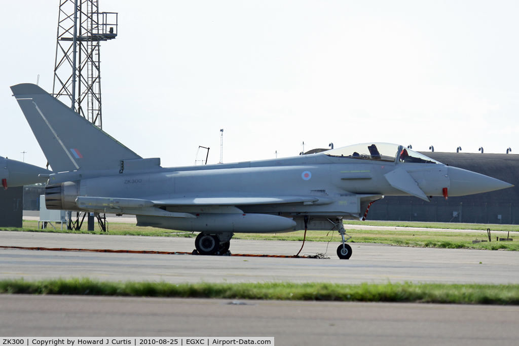 ZK300, 2009 Eurofighter EF-2000 Typhoon FGR.4 C/N BS052, Newly delivered.
