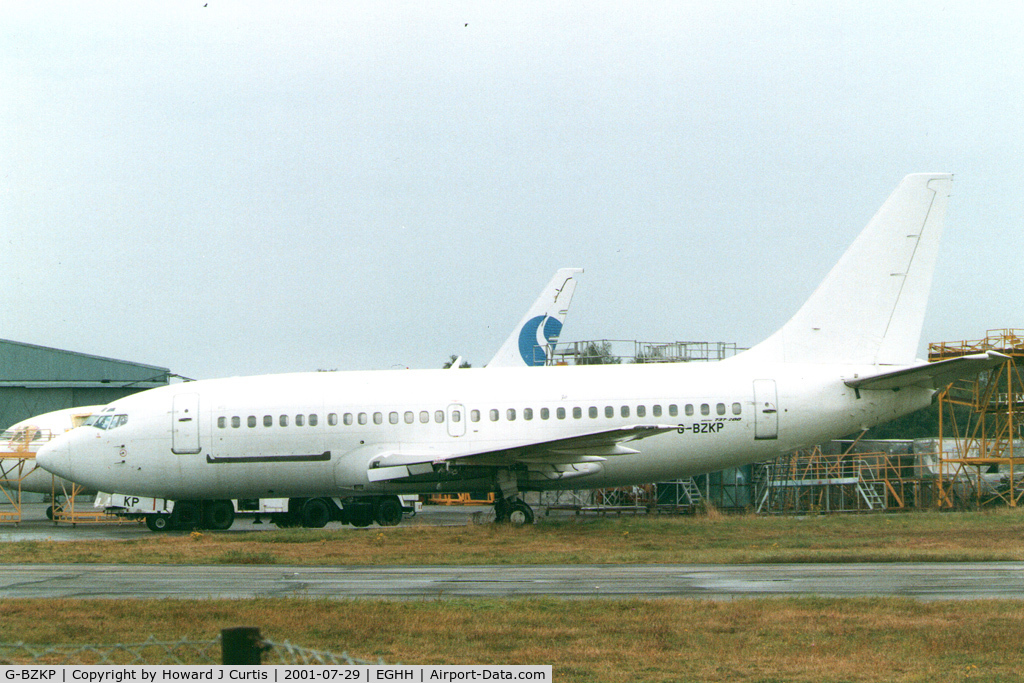 G-BZKP, 1975 Boeing 737-229C C/N 20915, European Aviation, ex OO-SDJ.