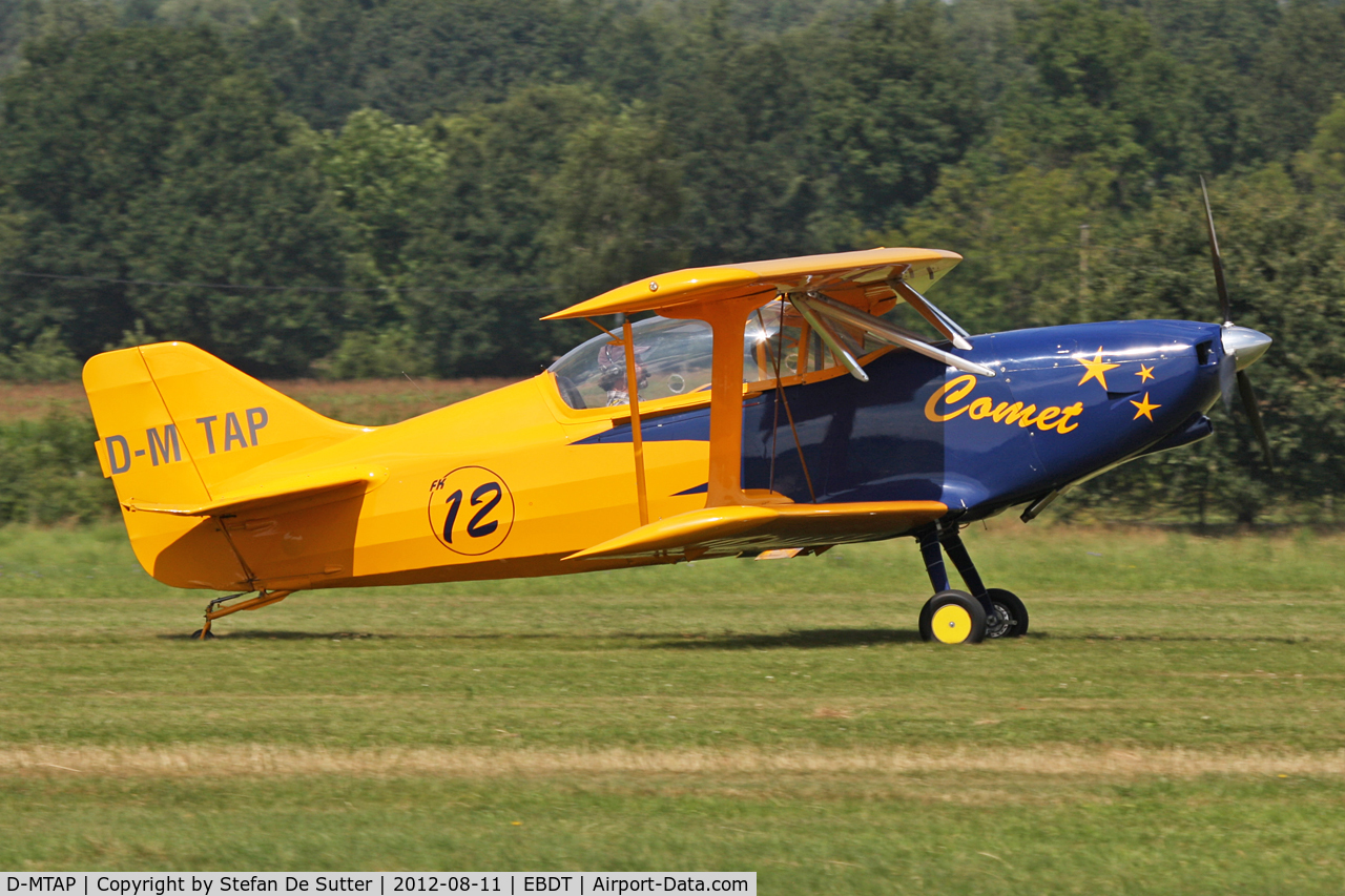 D-MTAP, B & F Funk FK-12 Comet C/N 012-045, Schaffen Fly In 2012.