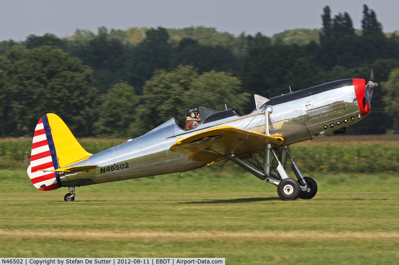 N46502, 1943 Ryan Aeronautical ST3KR C/N 1995, Schaffen Fly In 2012.