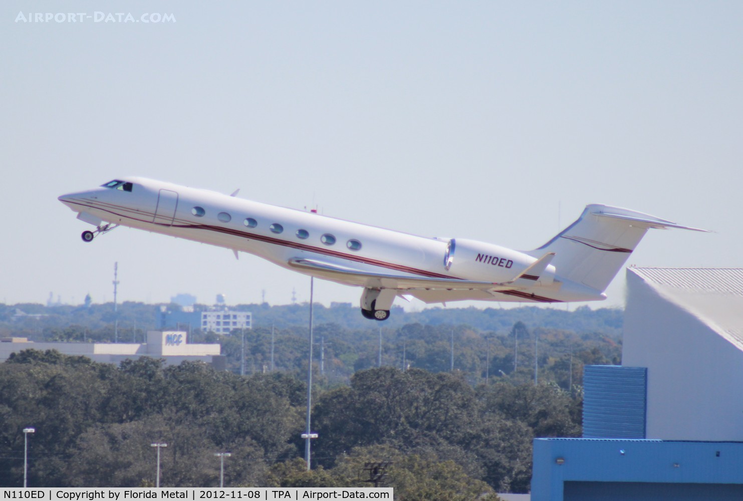N110ED, 2006 Gulfstream Aerospace GV-SP (G500) C/N 5136, Gulfstream 500