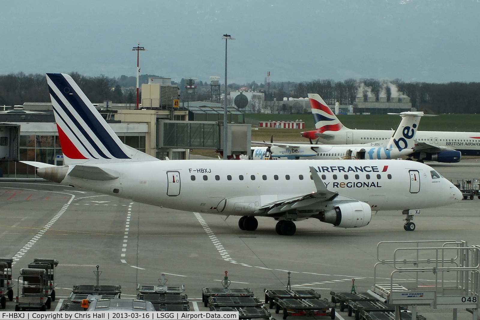 F-HBXJ, 2010 Embraer 170ST (ERJ-170-100ST) C/N 17000312, Air France Régional