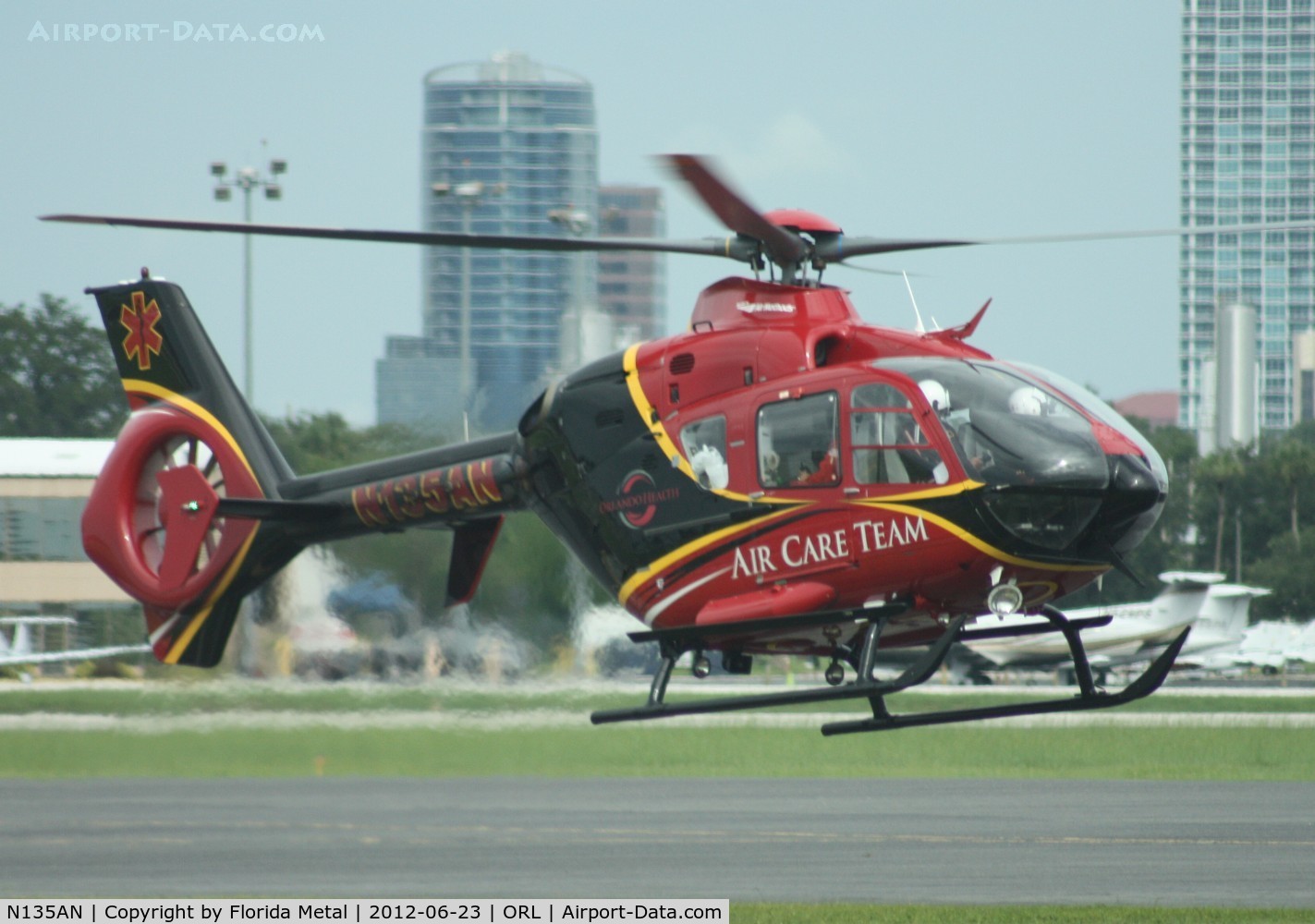 N135AN, 2004 Eurocopter EC-135P-2 C/N 0351, Orlando Regional Medical Center EC135