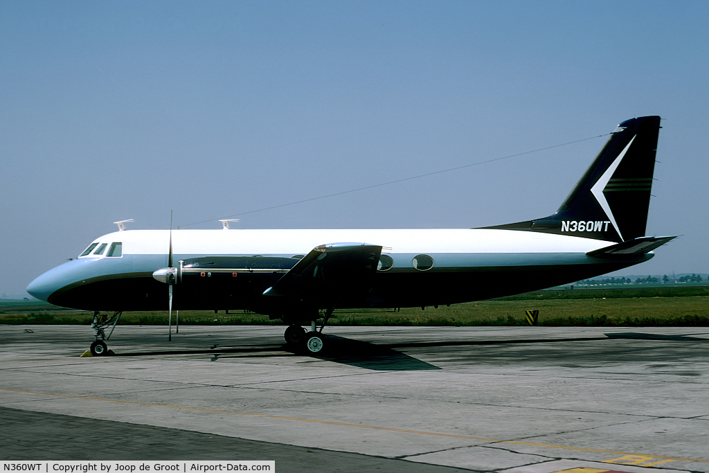 N360WT, 1967 Grumman G-159 Gulfstream 1 C/N 0173, Operated by IBM at the time. From the G.Bouma collection. Any help on date and location is appreciated.