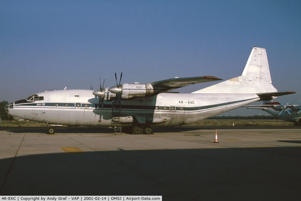 4R-EXC, 1968 Antonov An-12B C/N 8345507, Antonov 12