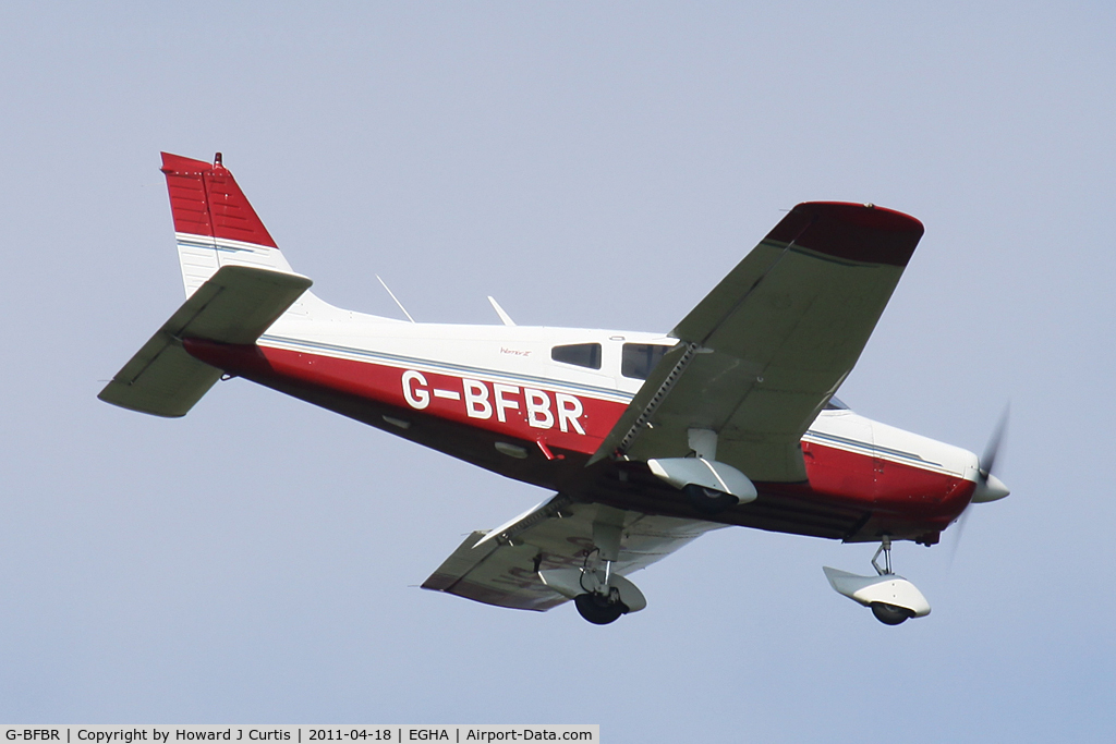 G-BFBR, 1977 Piper PA-28-161 Cherokee Warrior II C/N 28-7716277, Privately owned.