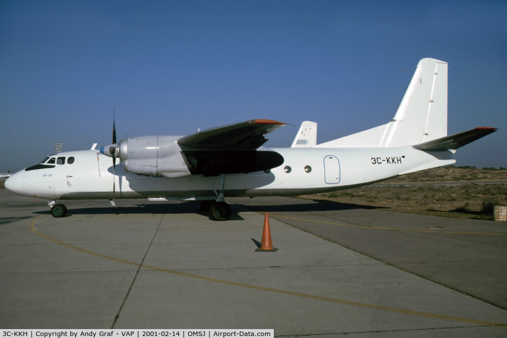 3C-KKH, 1972 Antonov An-24RV C/N 27307701, Antonov 24