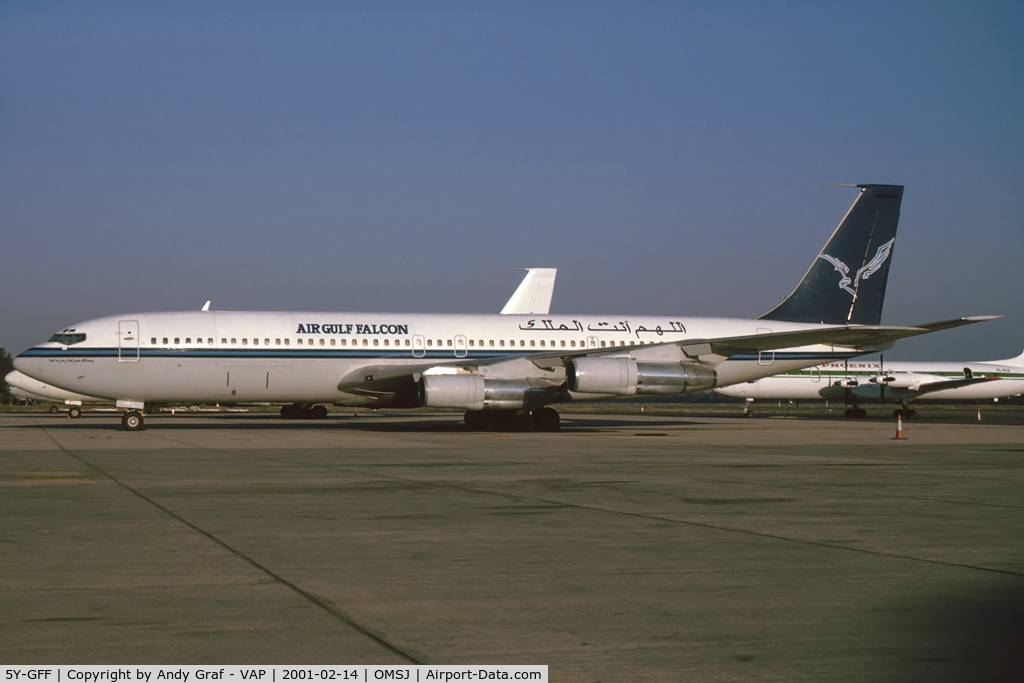 5Y-GFF, 1968 Boeing 707-307C C/N 19999, Gulf Falcon 707-300