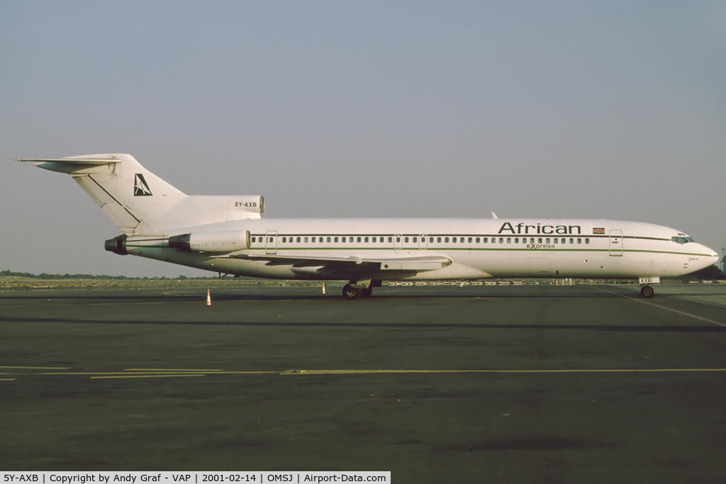 5Y-AXB, 1968 Boeing 727-231 C/N 19565, African Express 727-200