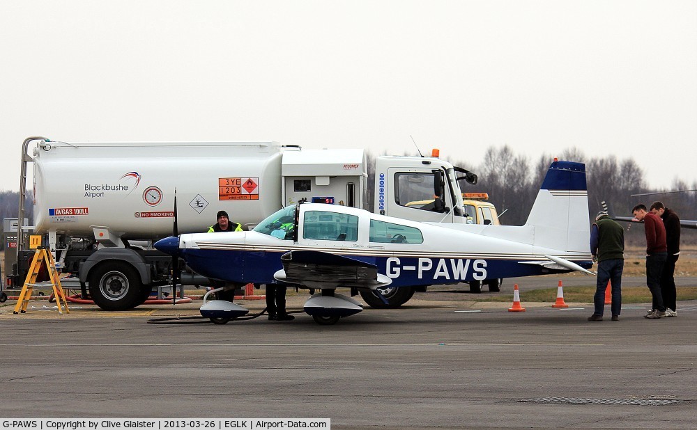 G-PAWS, 1979 Gulfstream American AA-5A Cheetah C/N AA5A-0806, Ex: N2623Q > G-PAWS - Originally owned to; Ulmke Metals Ltd in February 1982 and currently in private hands since March 2005
