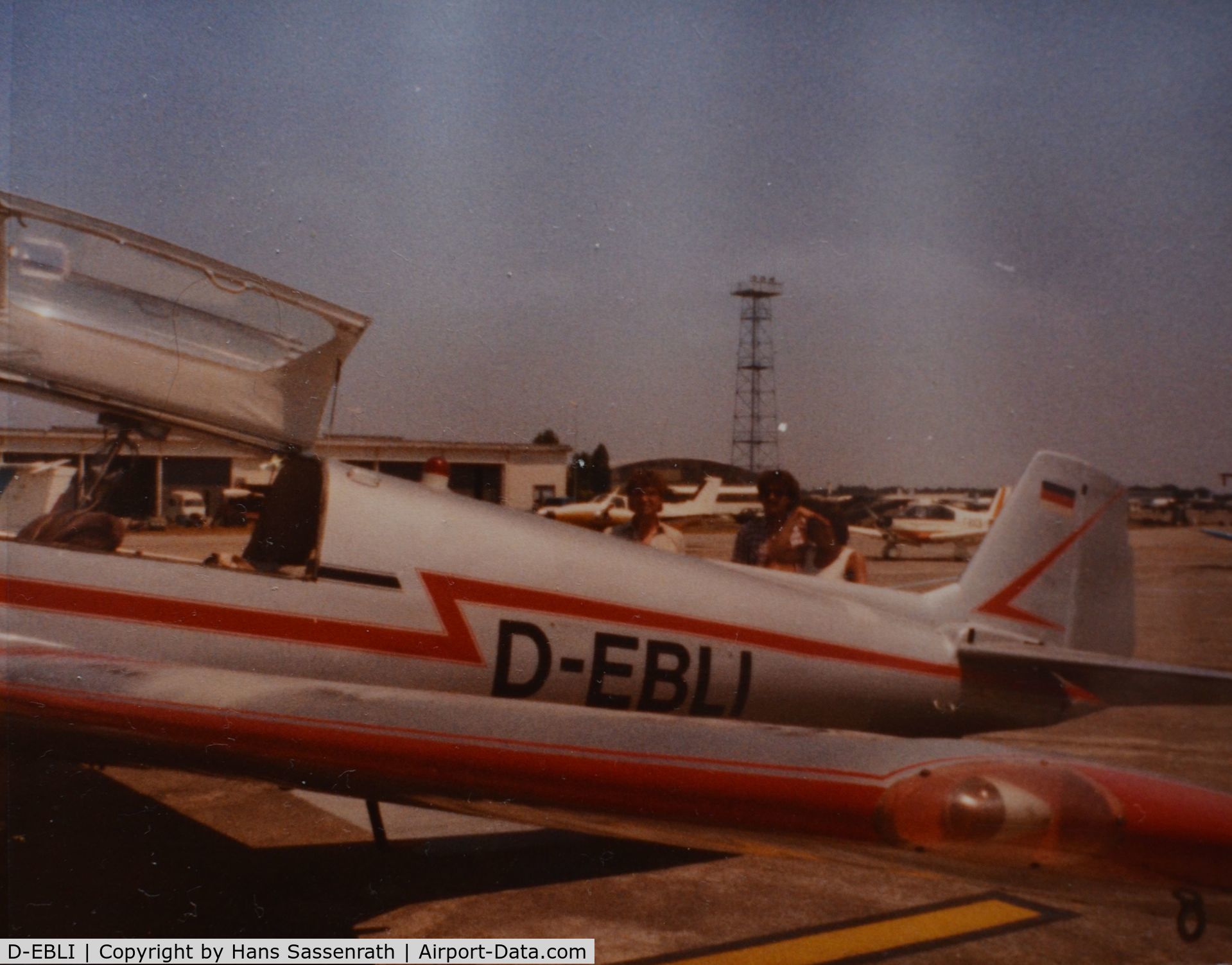 D-EBLI, Bolkow Bo-207 C/N 223, Plane of my father and his friends. In the early 1980s.