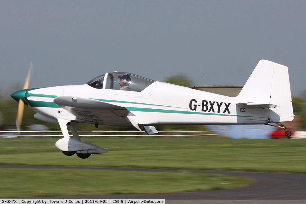 G-BXYX, 1997 Vans RV-6 C/N 22293, Privately owned. At the Fly-In.