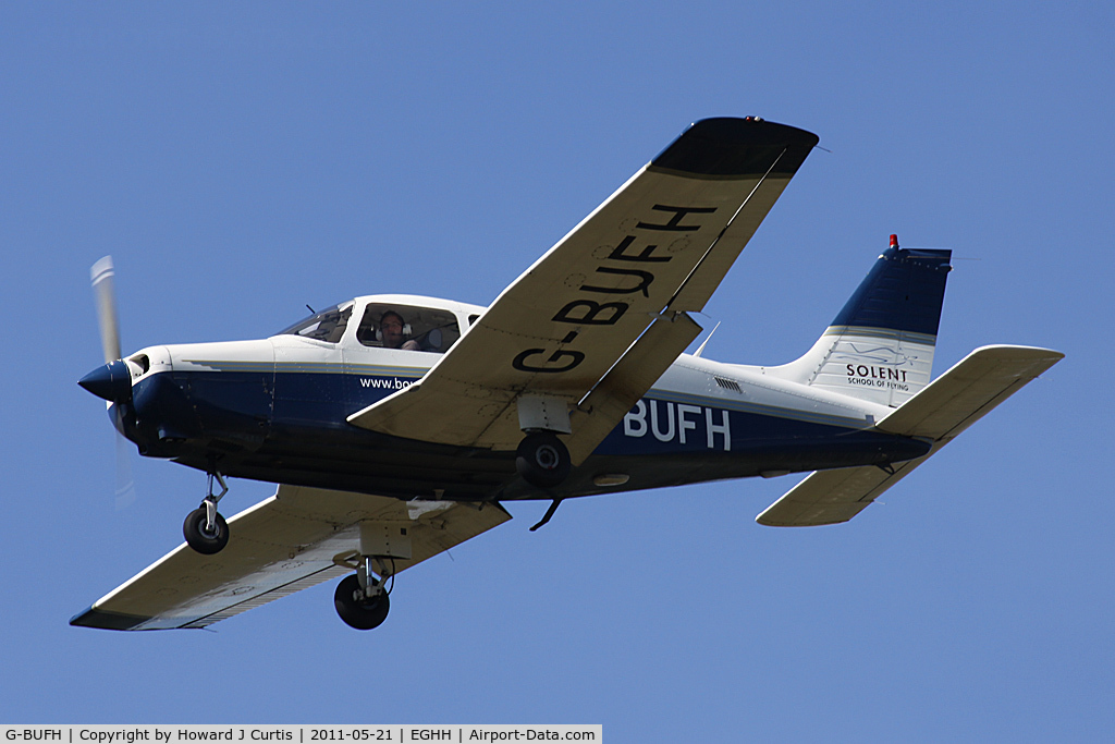 G-BUFH, 1984 Piper PA-28-161 Warrior II C/N 28-8416076, Privately owned.