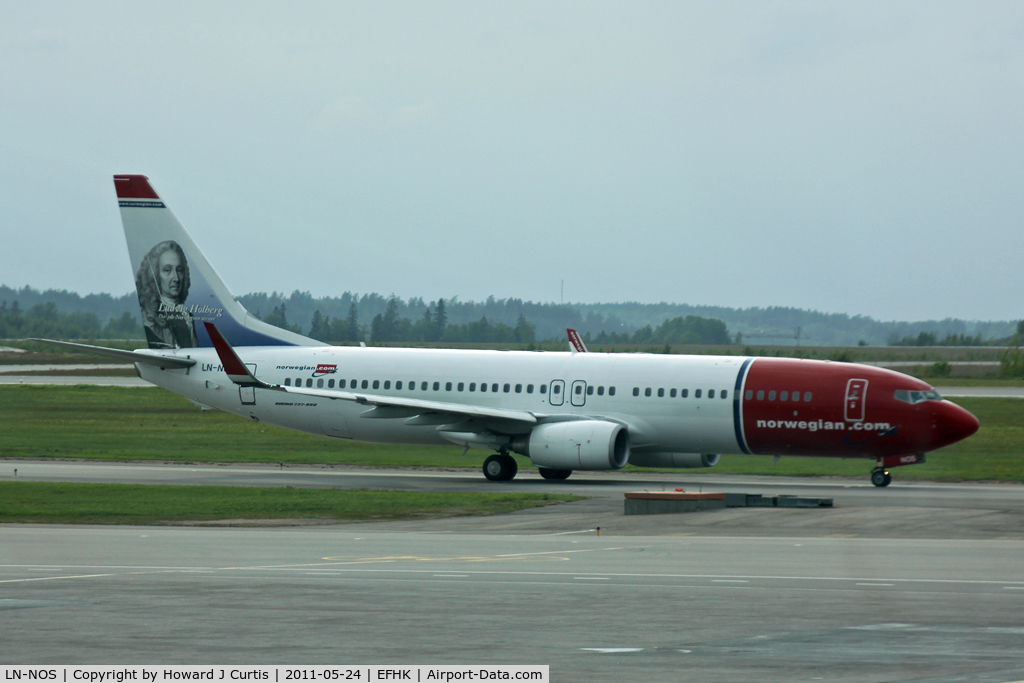 LN-NOS, 2004 Boeing 737-8BK C/N 33018, Norwegian Air Shuttle.