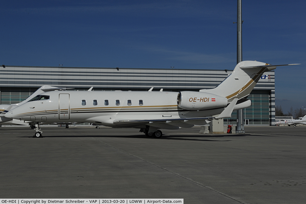 OE-HDI, Bombardier Challenger 300 (BD-100-1A10) C/N 20357, BD300 Challenger 100