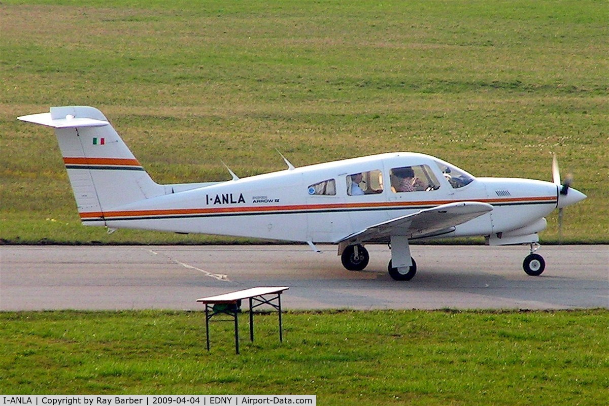 I-ANLA, 1983 Piper PA-28RT-201T Turbo Arrow IV C/N 28R-8331049, Piper PA-28RT-201T Turbo Arrow IV [28R-8331049] Friedrichshafen~D 04/04/2009
