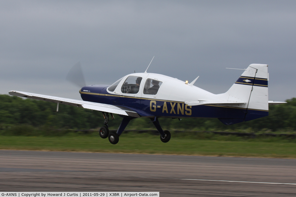 G-AXNS, 1969 Beagle B-121 Pup Series 2 (Pup 150) C/N B121-110, Privately owned.