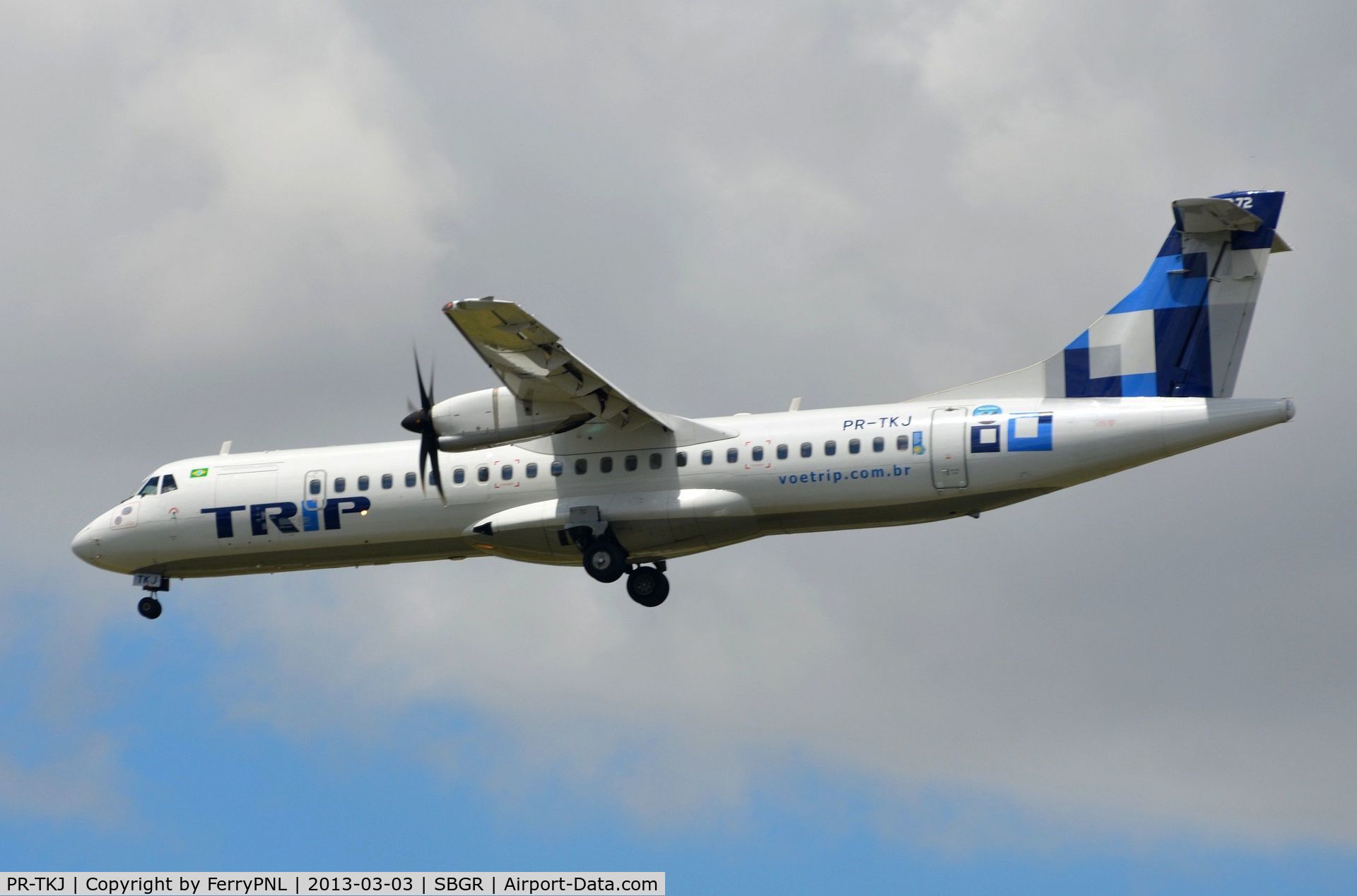 PR-TKJ, 2011 ATR 72-600 C/N 971, TRIP ATR72