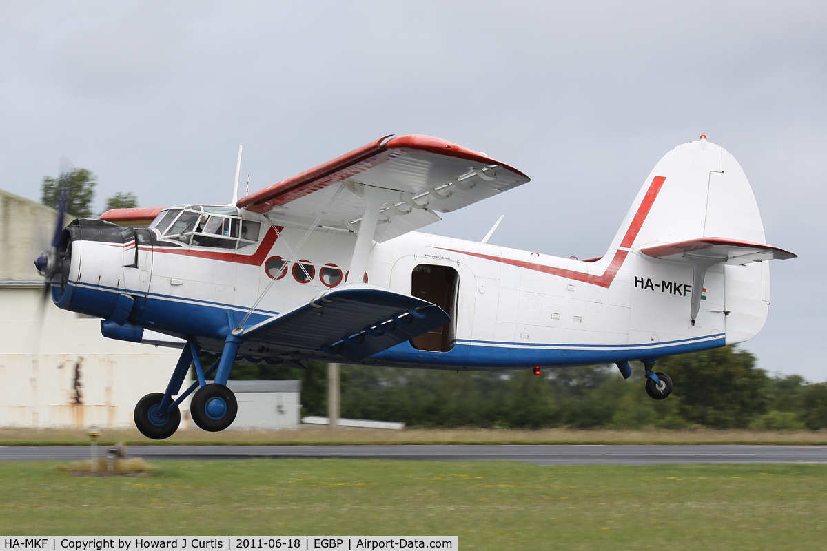 HA-MKF, 1985 Antonov An-2TP C/N 1G233-43, Privately owned.