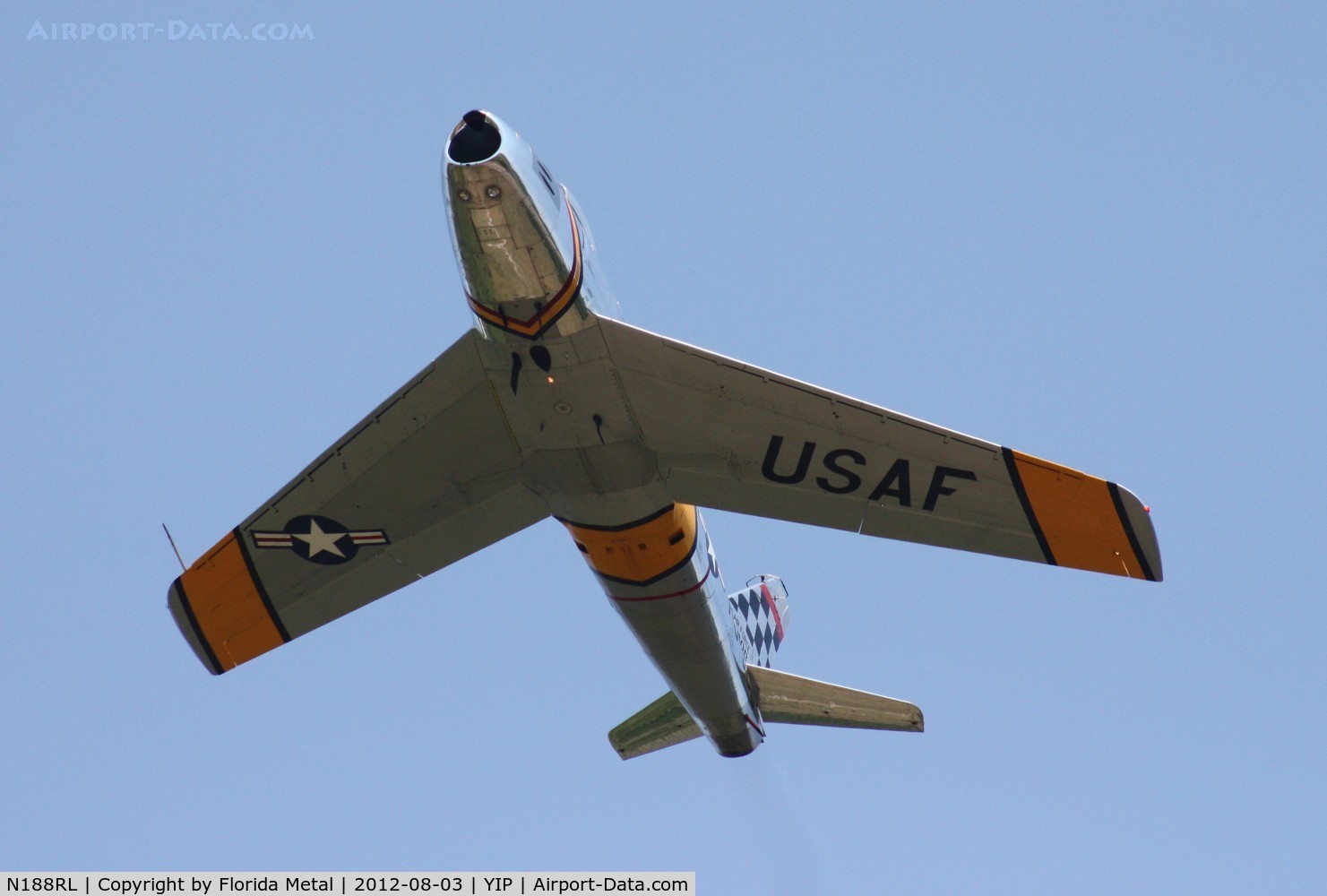N188RL, 1952 North American F-86F Sabre C/N 191-682, Old Smokey F-86