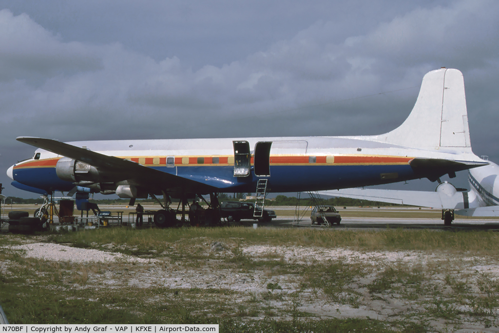 N70BF, 1953 Douglas DC-6A C/N 43720, Florida Air Transport DC6