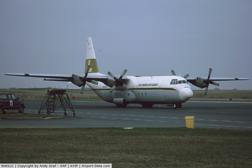 N401LC, 1975 Lockheed L-100-30 Hercules (L-382) C/N 382-4606, Lynden Air Cargo L-382
