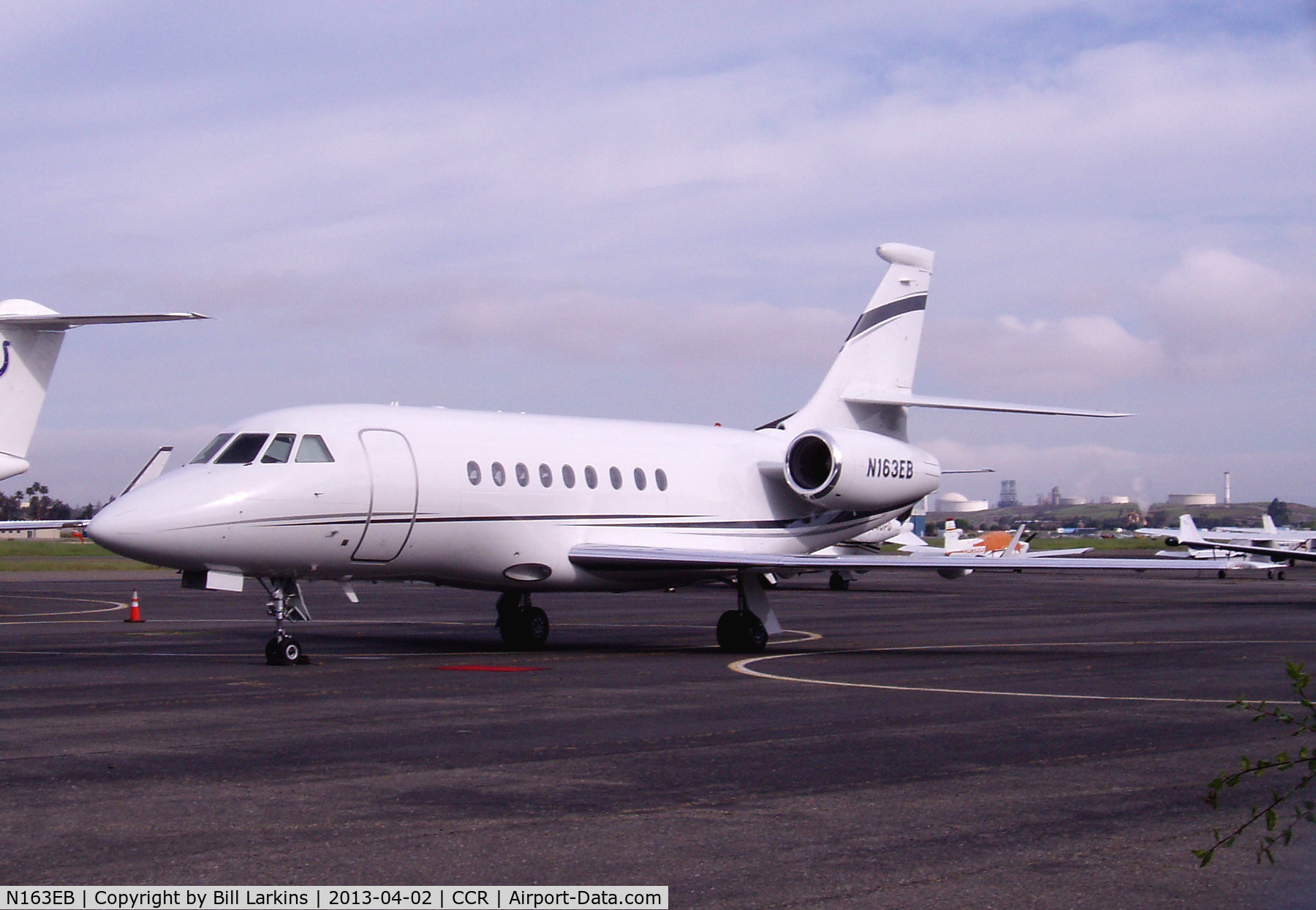 N163EB, 2004 Dassault Falcon 2000EX C/N 36, Visitor