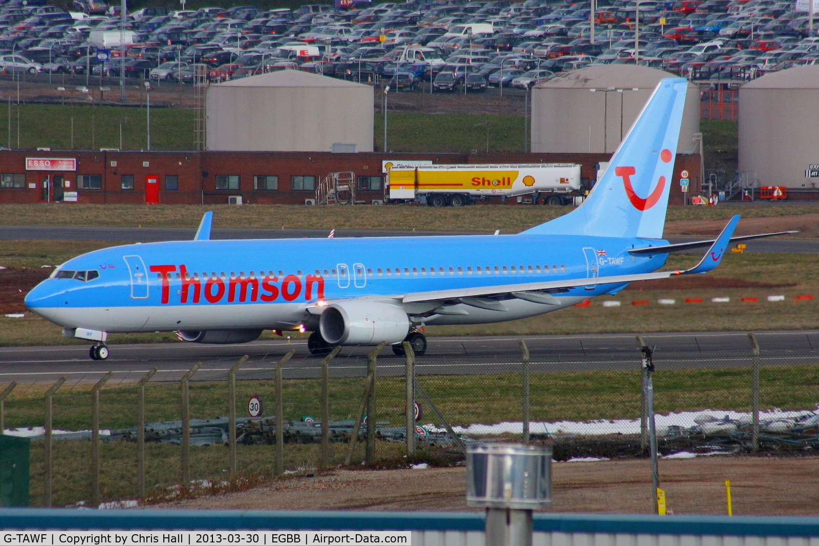 G-TAWF, 2012 Boeing 737-8K5 C/N 37244, Thomson