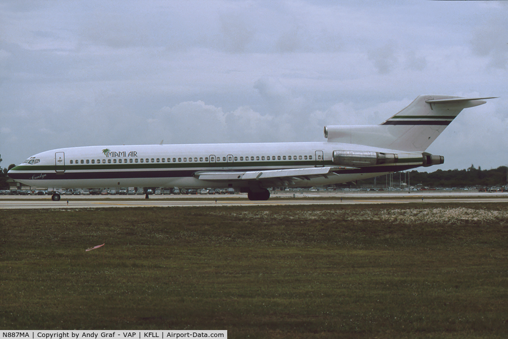 N887MA, 1979 Boeing 727-225 C/N 21857, Miami Air 727-200