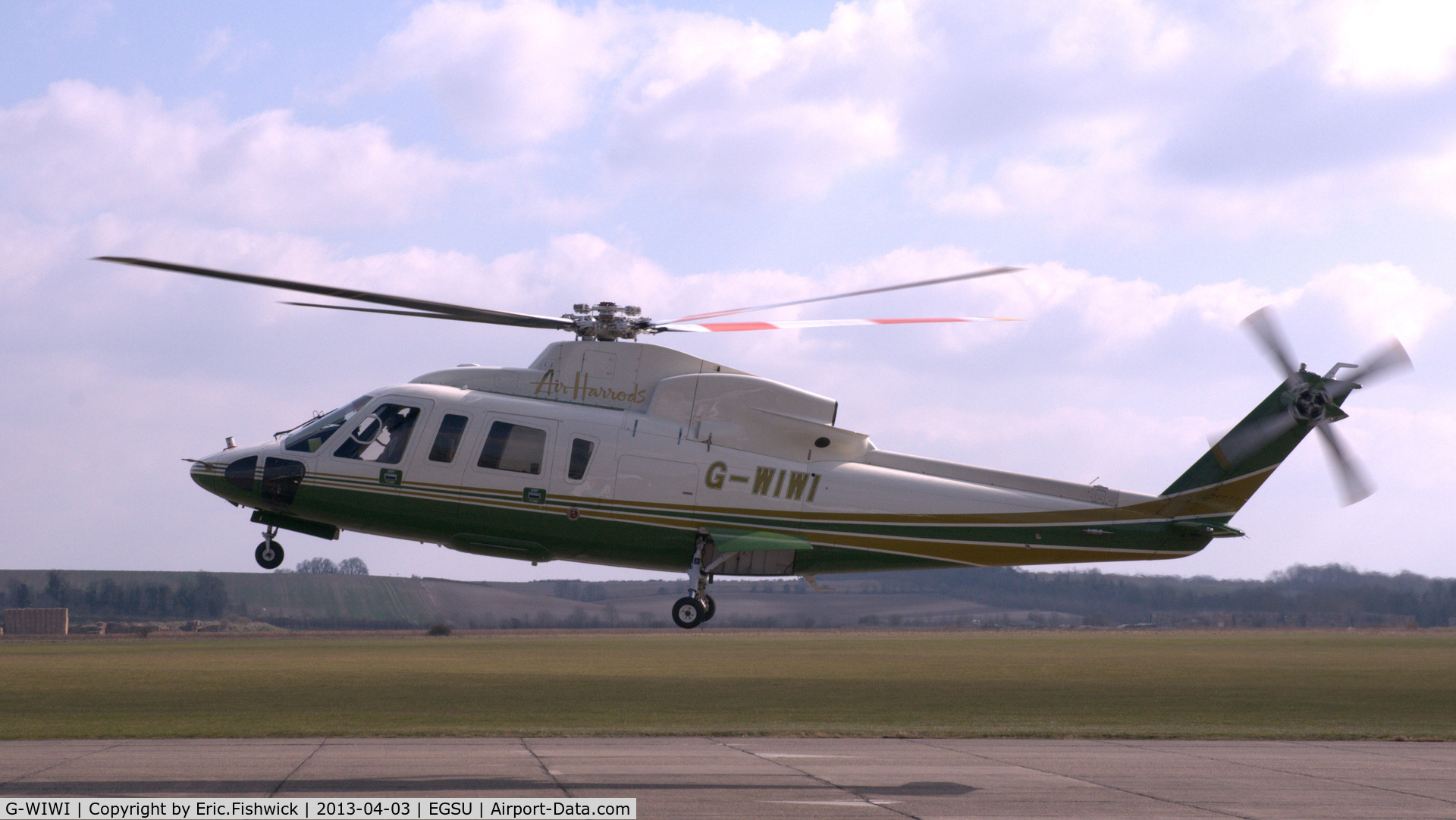 G-WIWI, 2007 Sikorsky S-76C C/N 760684, 1. G-WIWI at IWM Duxford.