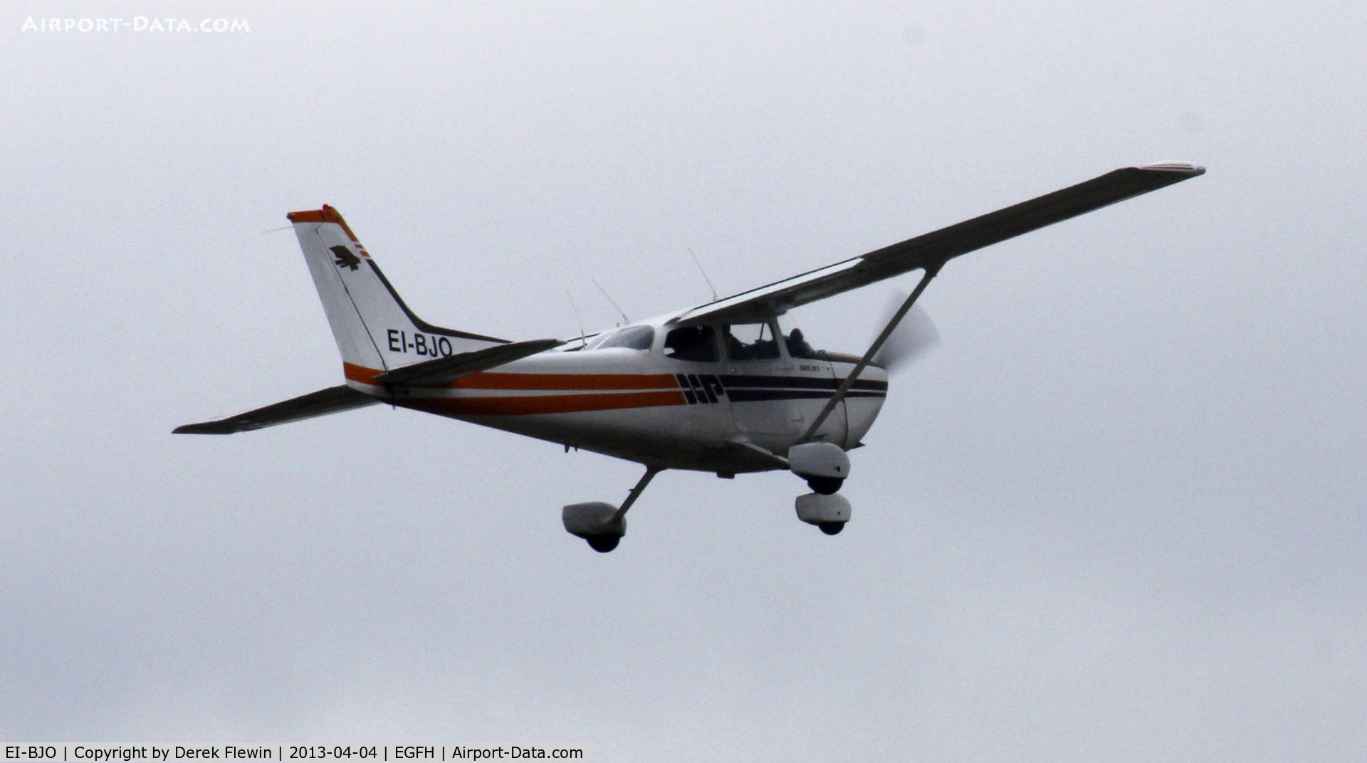 EI-BJO, Cessna R172K Hawk XP C/N R1723340, Departing runway 04 EGFH en route EICM.