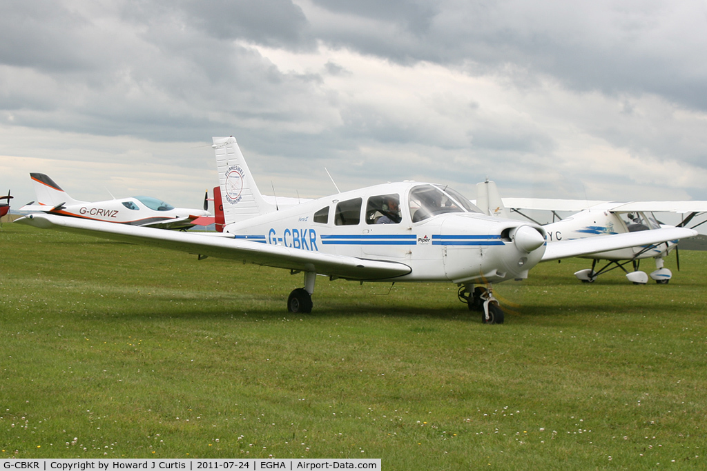 G-CBKR, 2002 Piper PA-28-161 Warrior III C/N 2842143, Privately owned.