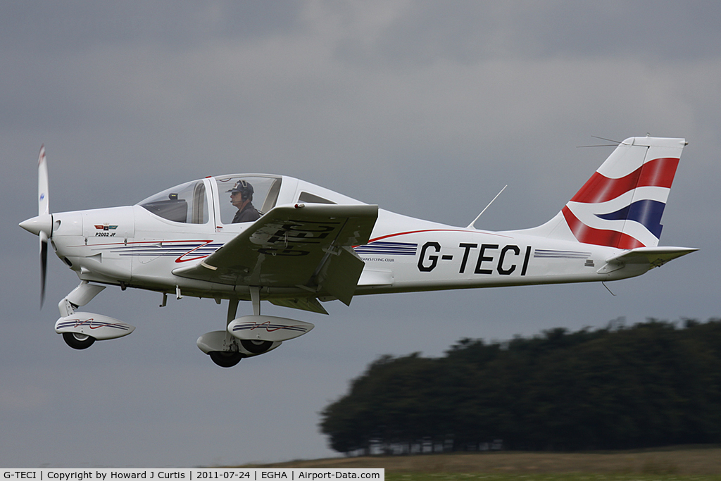 G-TECI, 2010 Tecnam P-2002JF Sierra C/N 127, Privately owned.