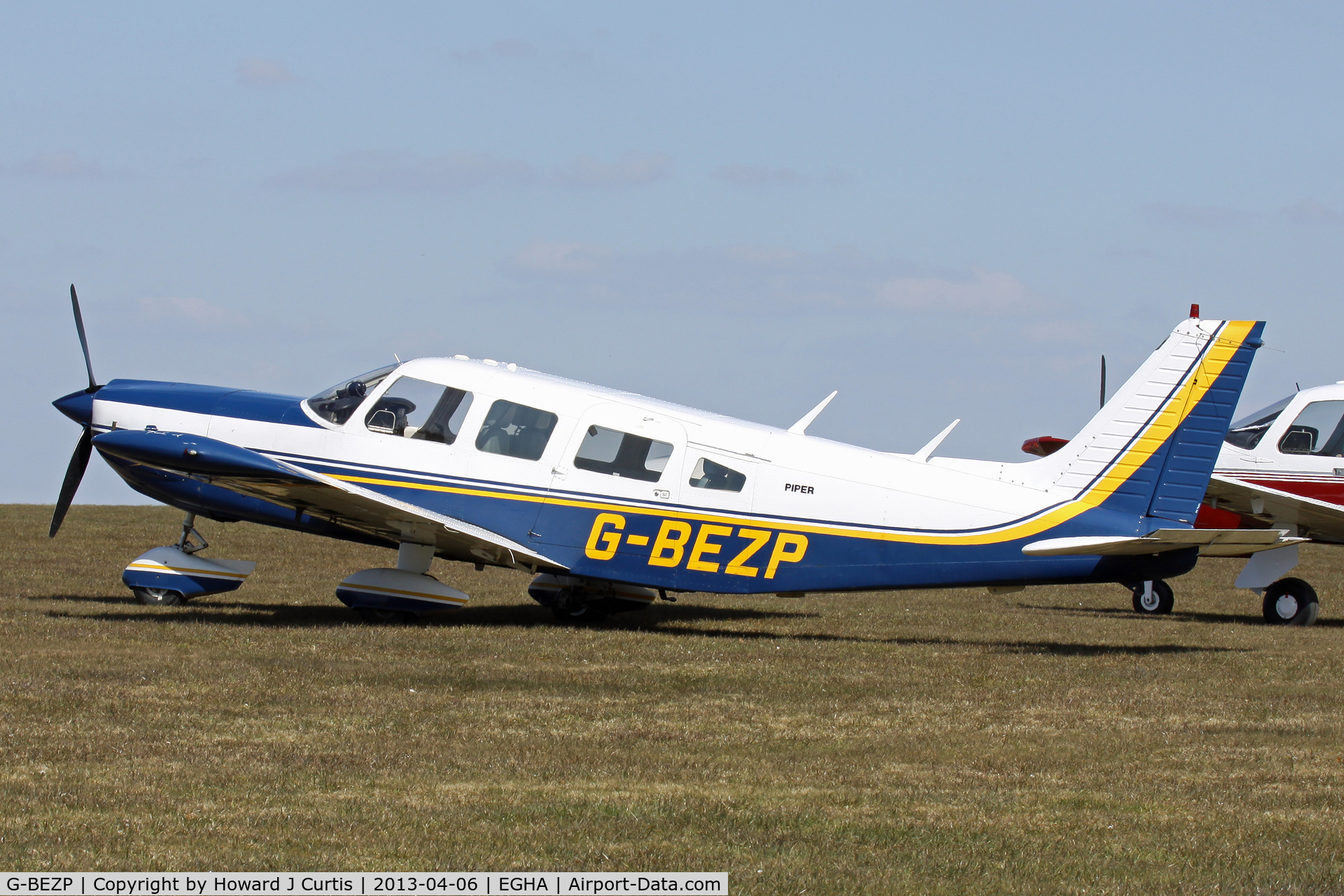 G-BEZP, 1977 Piper PA-32-300 Cherokee Six Cherokee Six C/N 32-7740087, Privately owned.