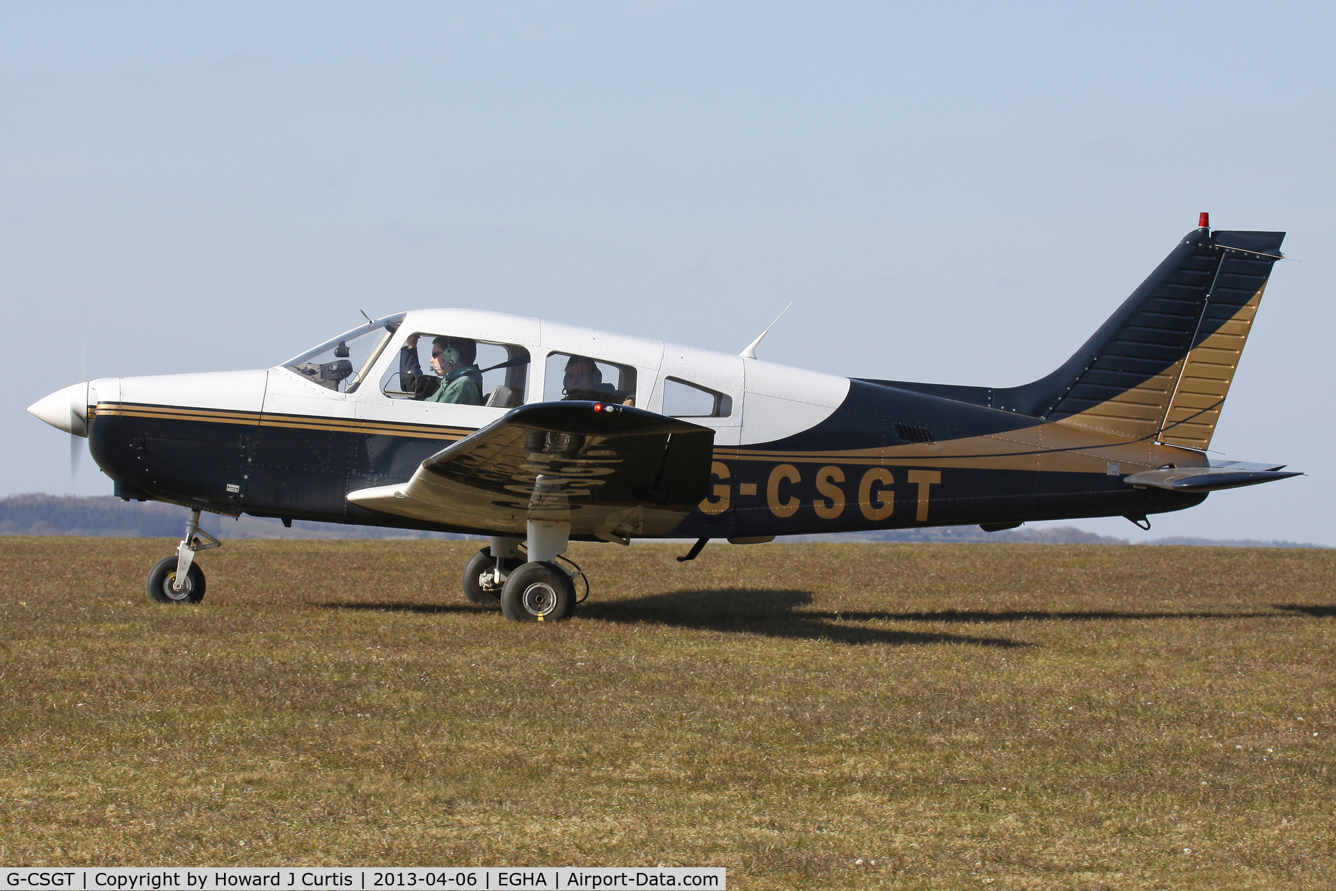 G-CSGT, 1988 Piper PA-28-161 Cherokee Warrior II C/N 2816069, Privately owned.