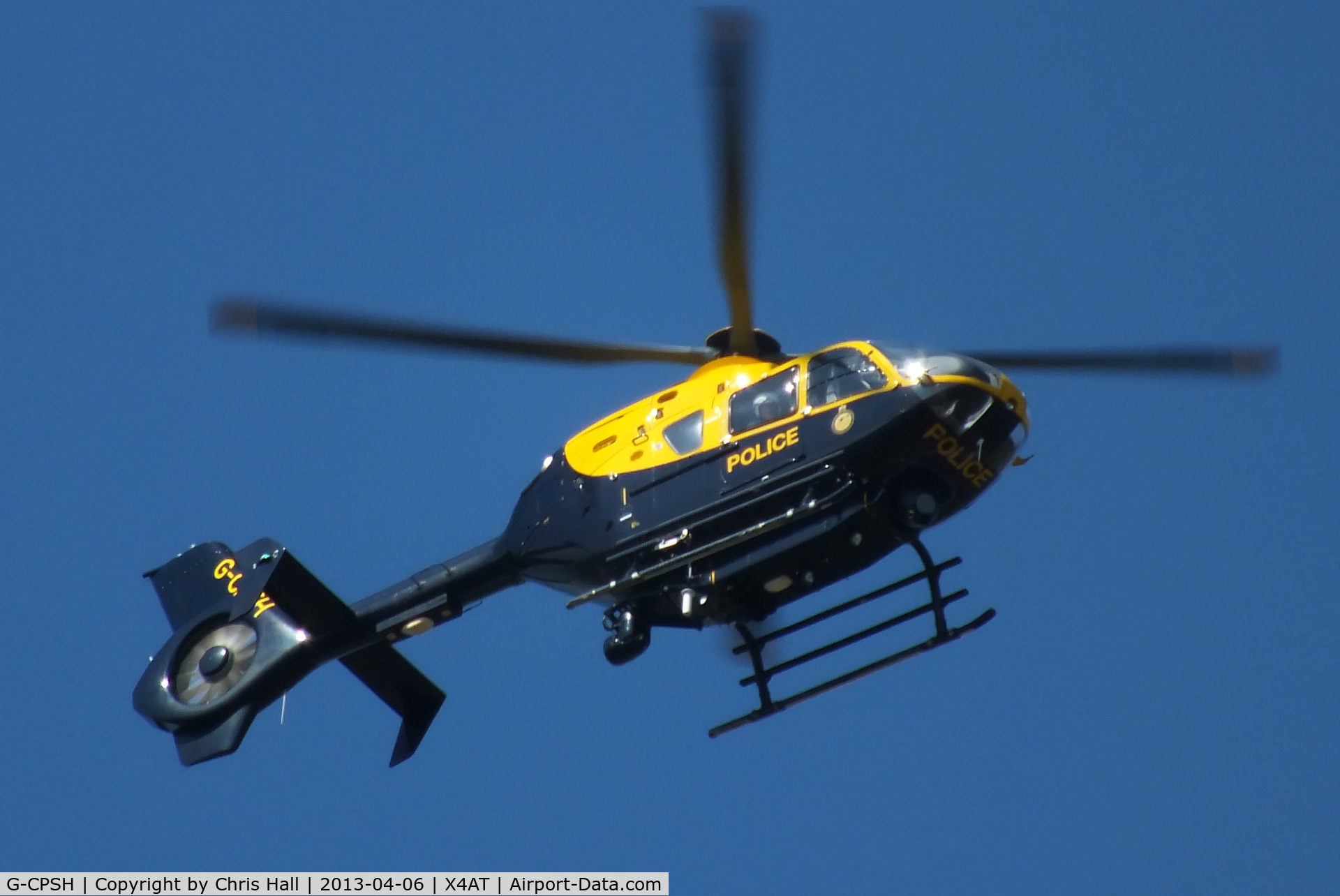G-CPSH, 2001 Eurocopter EC-135T-2+ C/N 0209, Police helicopter at the 2013 Grand National, Aintree