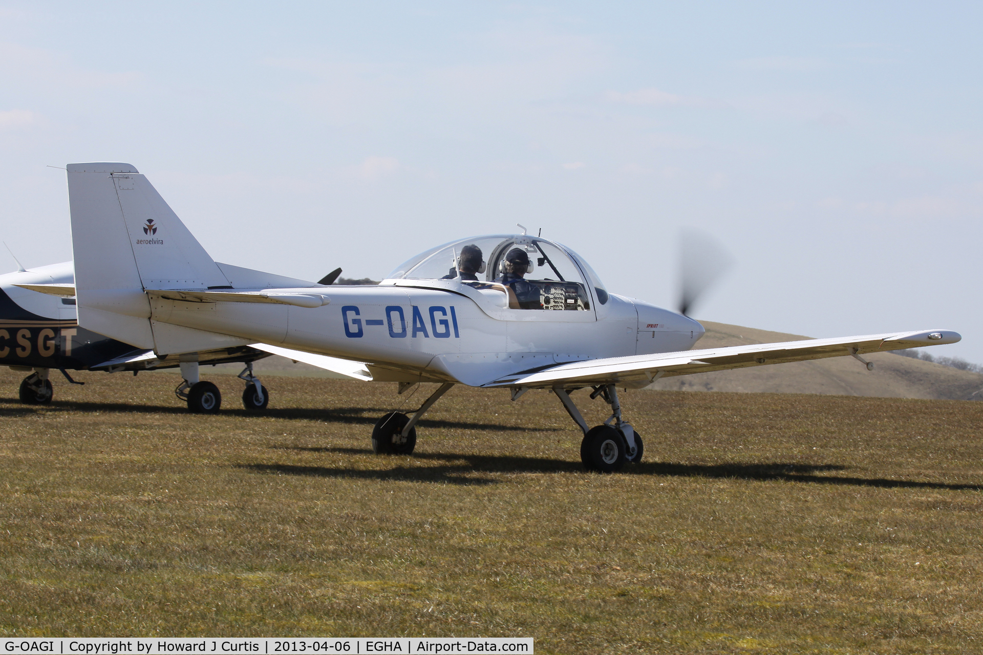 G-OAGI, 1993 FLS Aerospace Sprint 160 C/N 001, Privately owned.