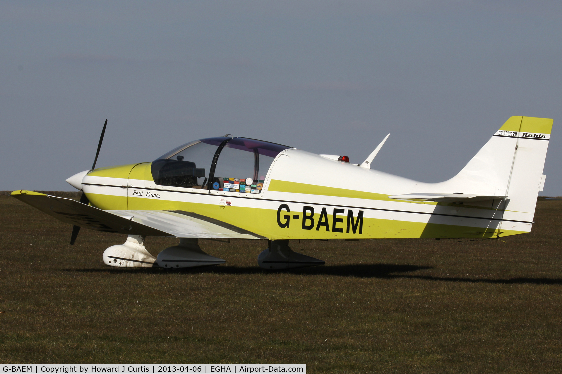G-BAEM, 1972 Robin DR-400-120 Petit Prince C/N 728, Privately owned.