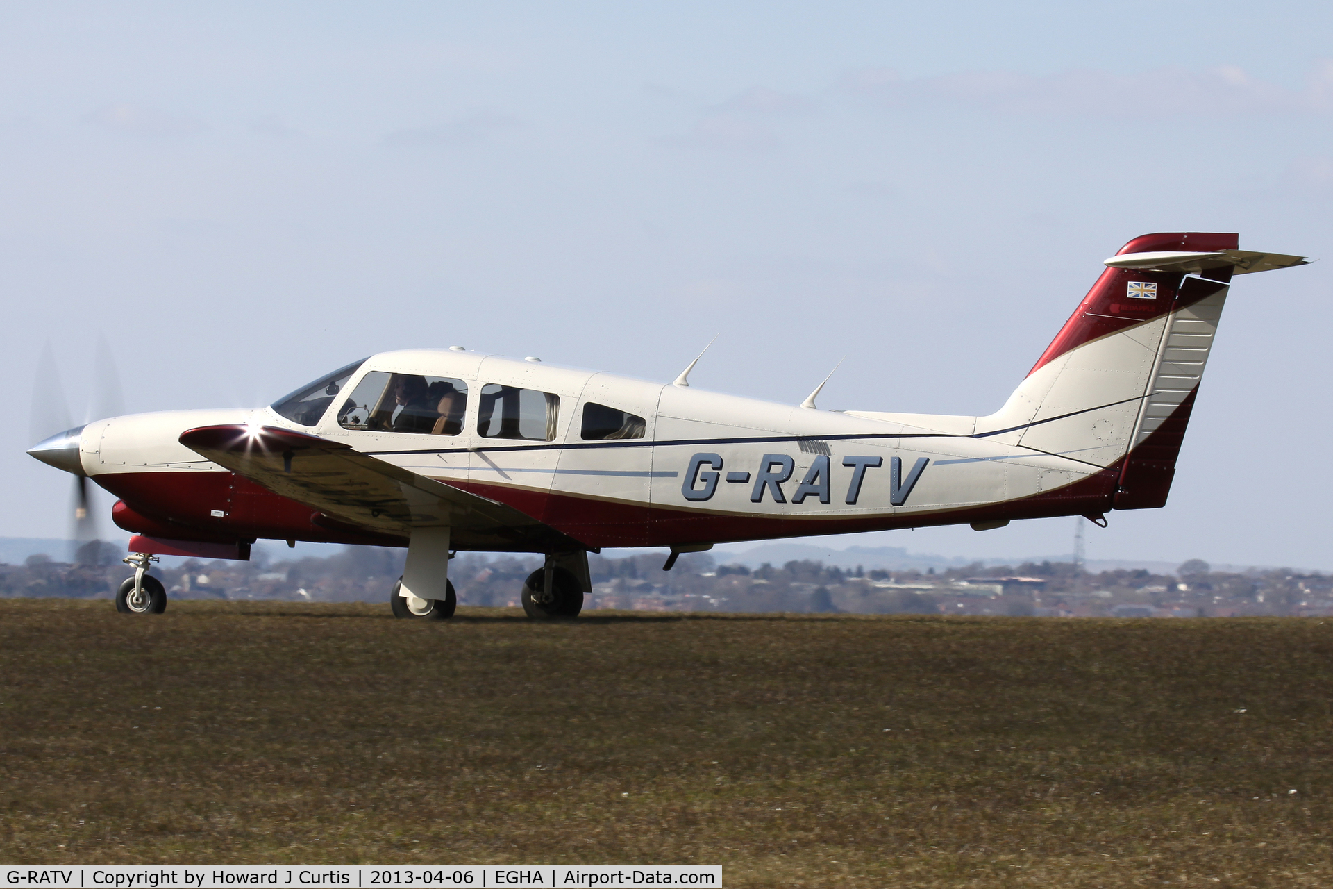 G-RATV, 1983 Piper PA-28RT-201T Turbo Arrow IV Arrow IV C/N 28R-8431005, Privately owned.
