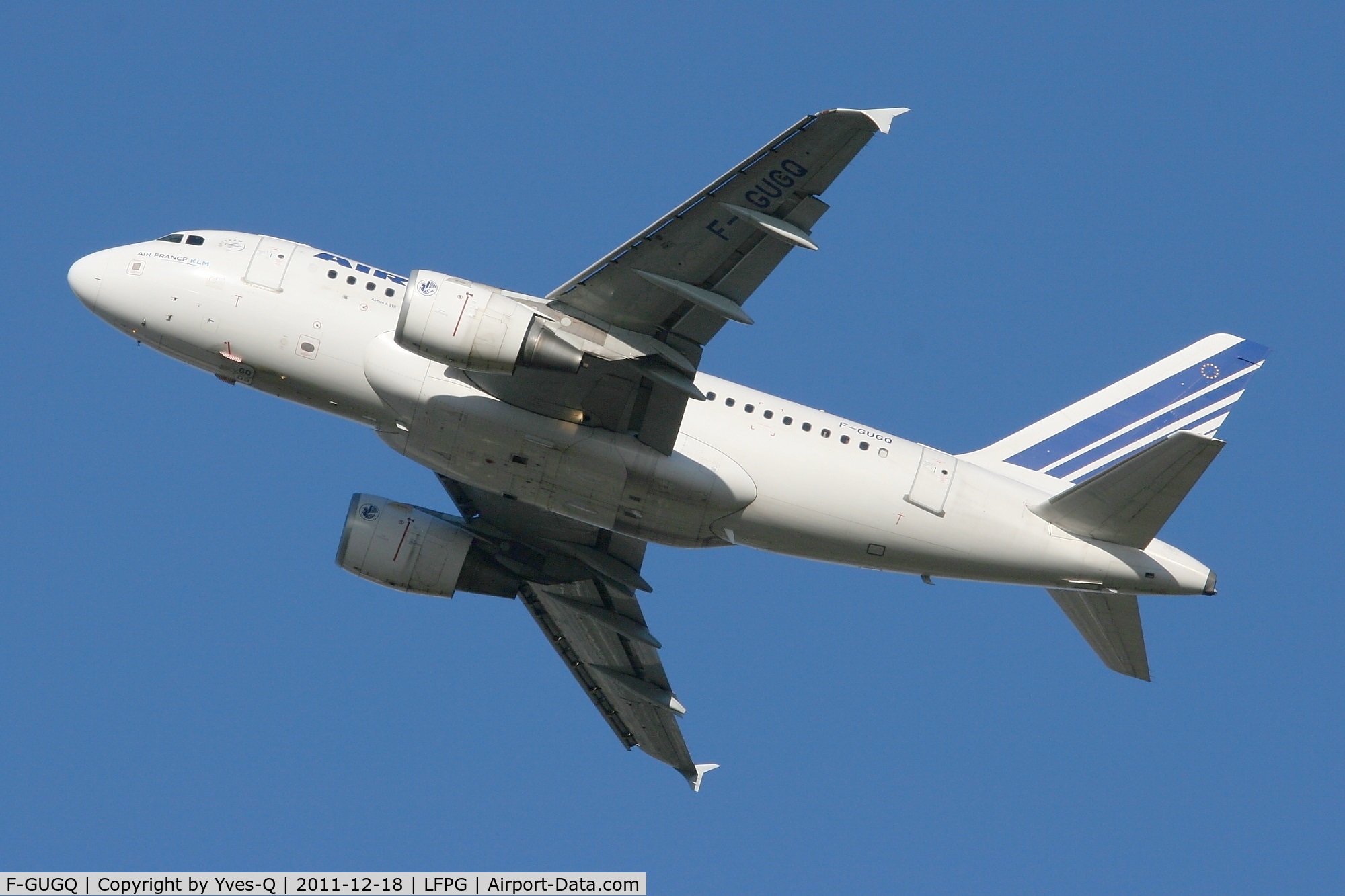 F-GUGQ, 2006 Airbus A318-111 C/N 2972, Airbus A318-111, Take off rwy 26R, Roissy Charles De Gaulle Airport (LFPG-CDG)