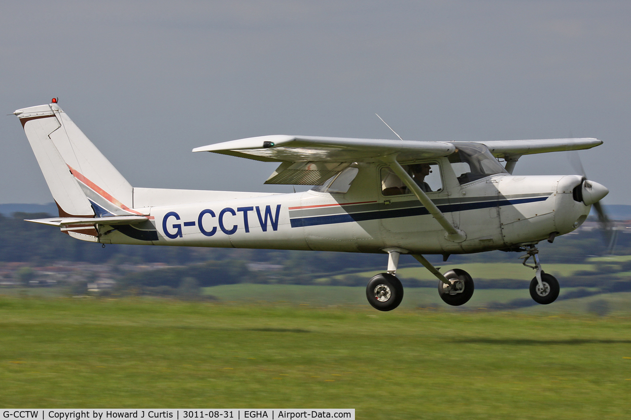 G-CCTW, 1977 Cessna 152 C/N 152-79882, Privately owned. A resident here.