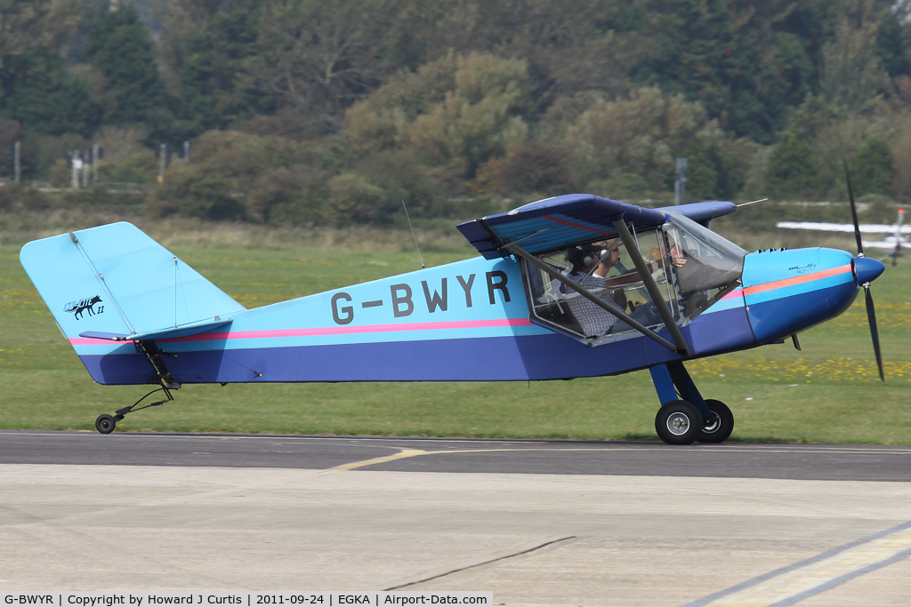 G-BWYR, 1996 Rans S-6-116 Coyote II C/N PFA 204A-13058, Privately owned.