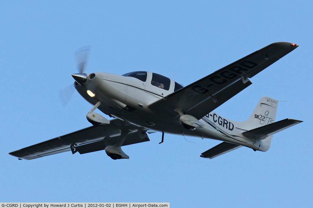 G-CGRD, 2006 Cirrus SR22 GTS C/N 2234, Privately owned. A resident here.